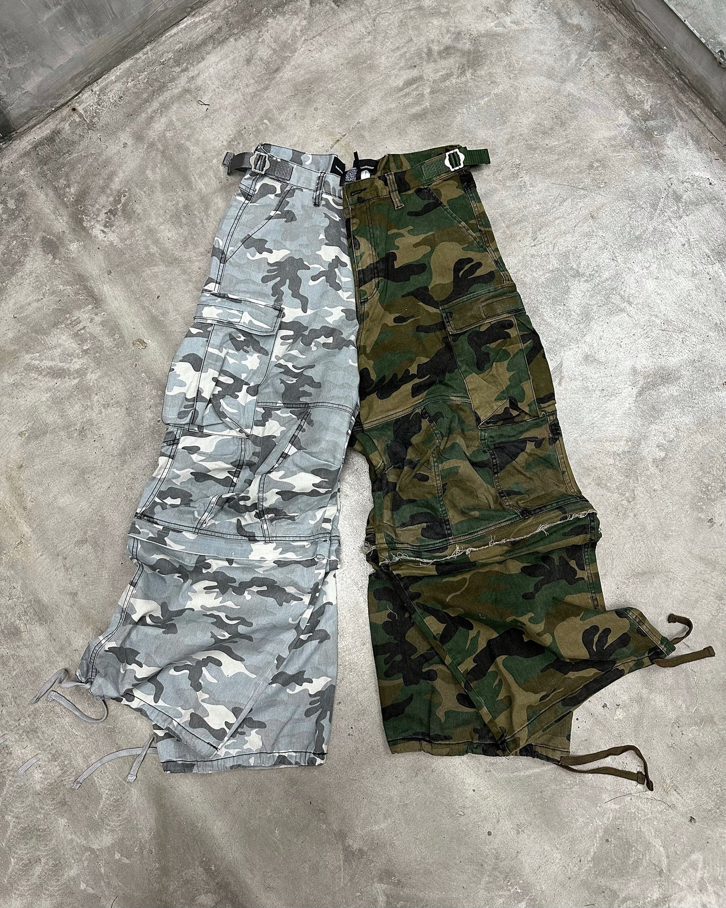 MBI | 2in1 FADED MILI PANTS - CAMO