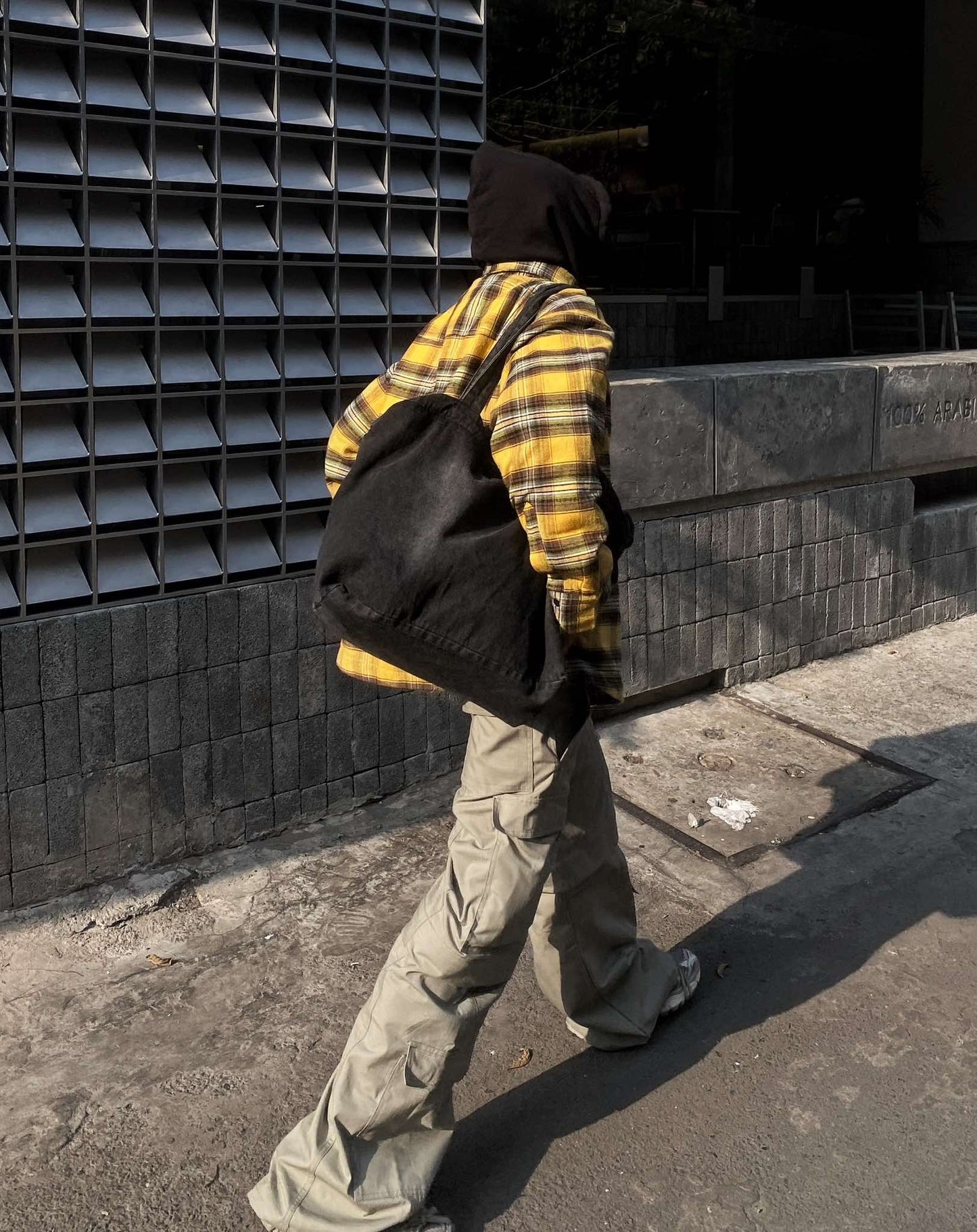 CHECKERED OVERSIZED FLANNEL