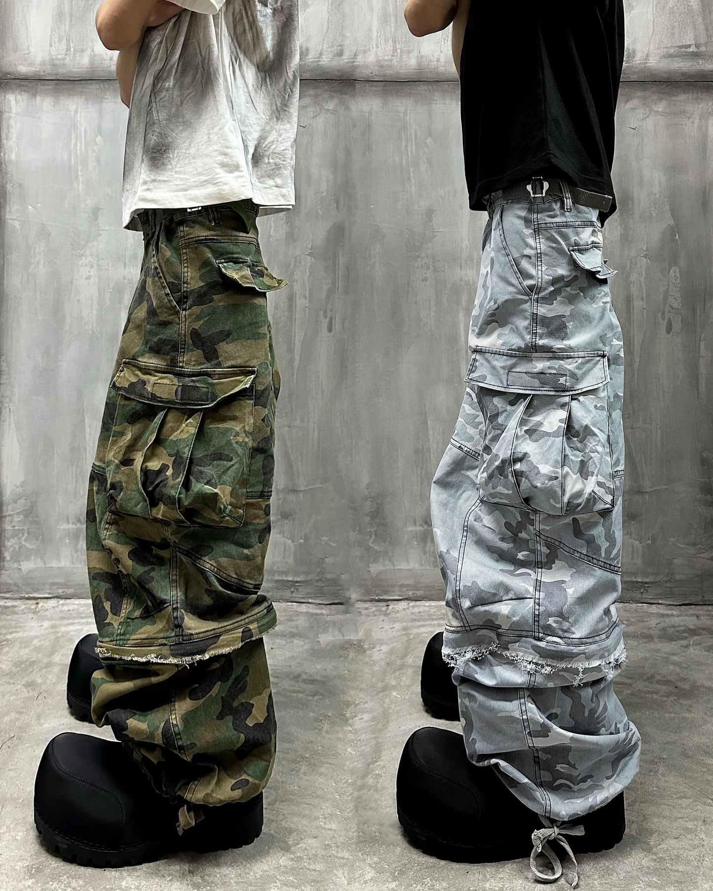 MBI | 2in1 FADED MILI PANTS - CAMO