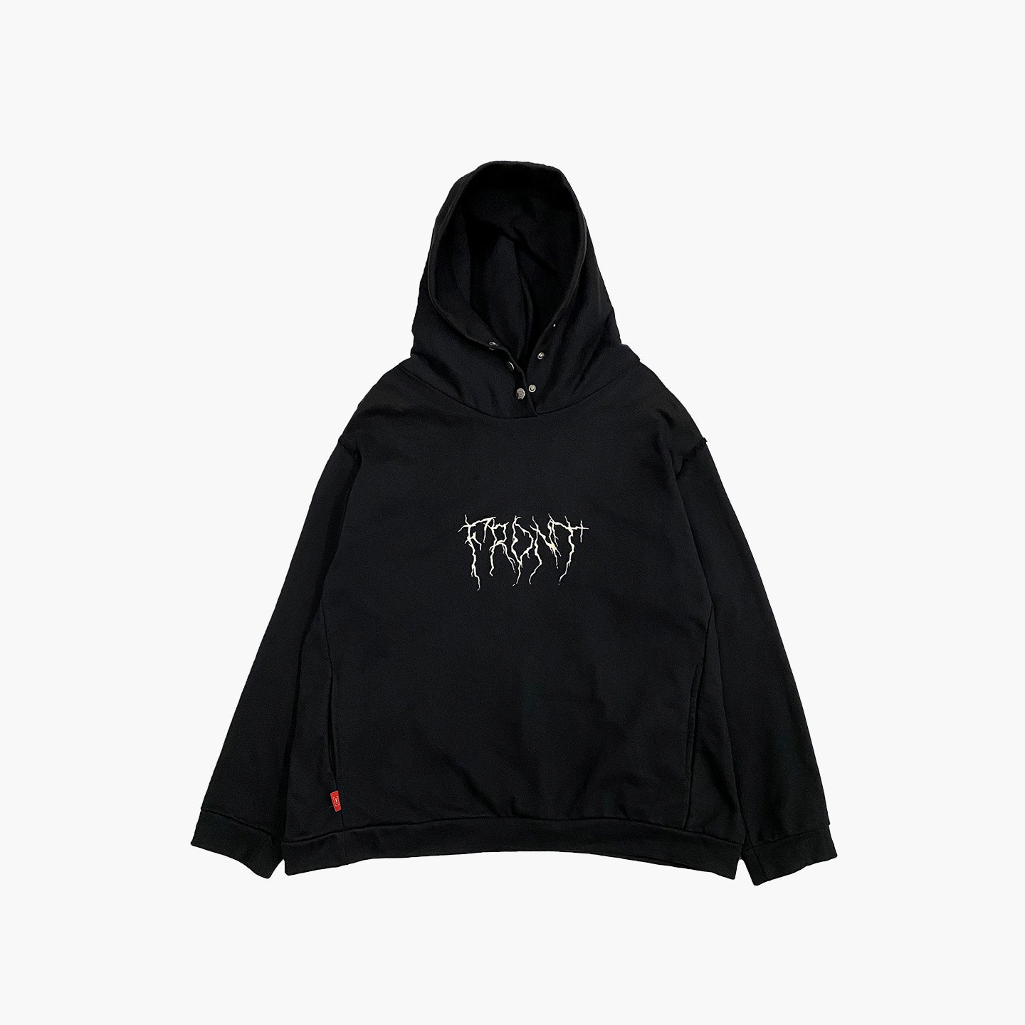 Upside Down Hoodie - Black