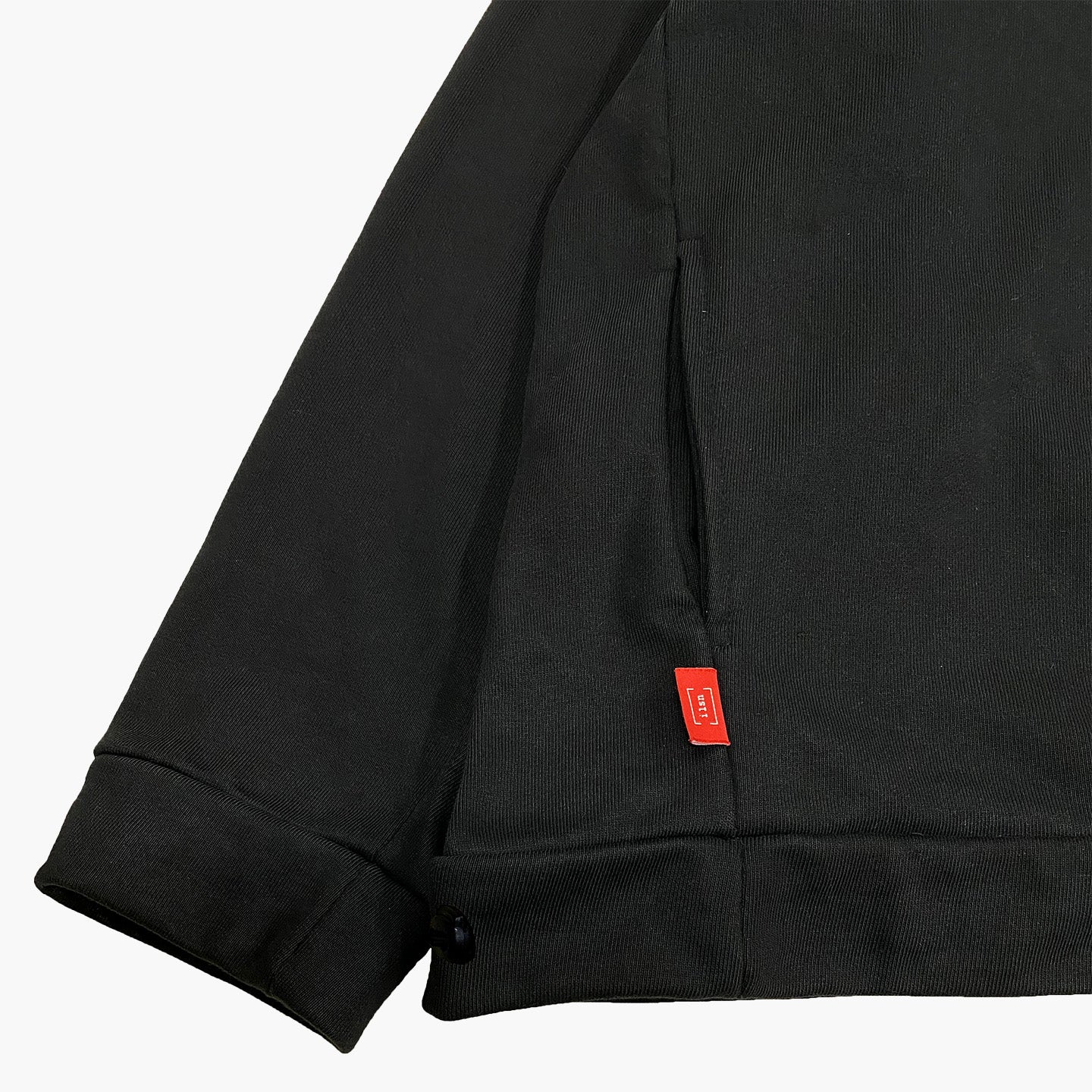 Upside Down Hoodie - Black