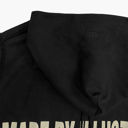 Upside Down Hoodie - Black