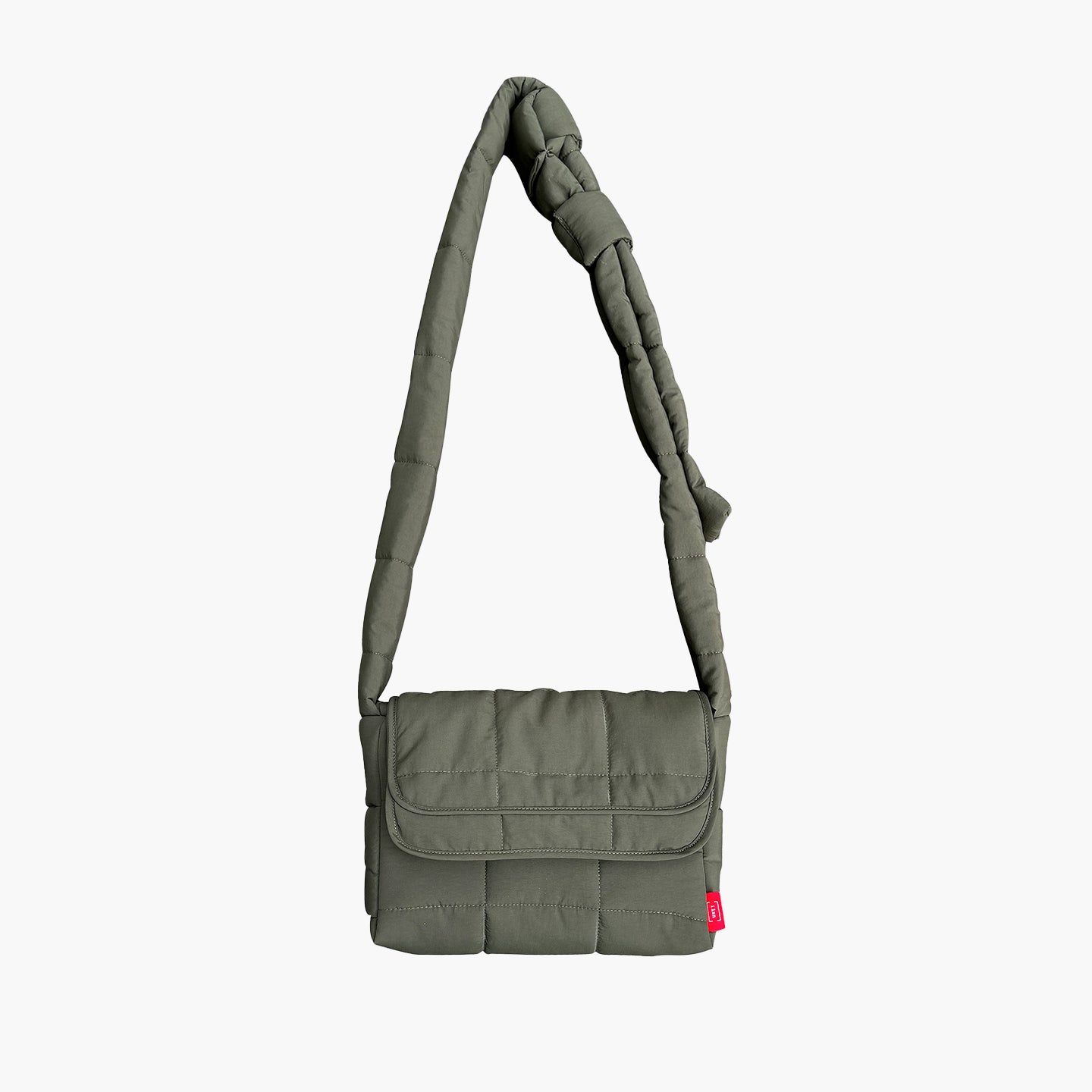 Layer Quilted Bag - Olive