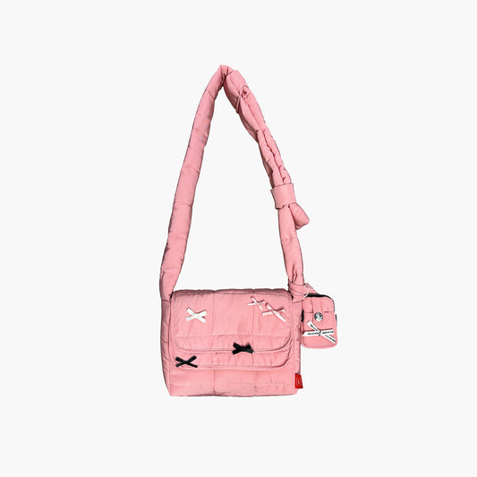 Layer Quilted Bag - Rose