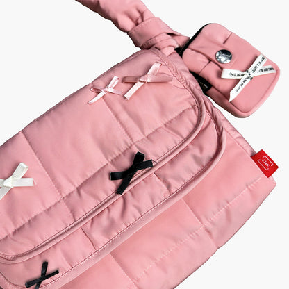 Layer Quilted Bag - Rose