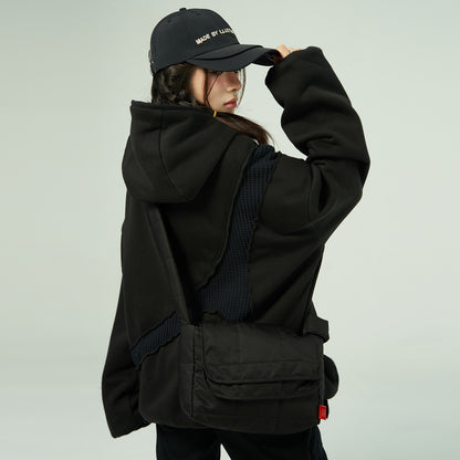 Layer Quilted Bag - Black