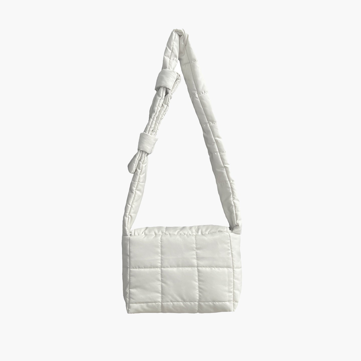 Layer Quilted Bag - Bone