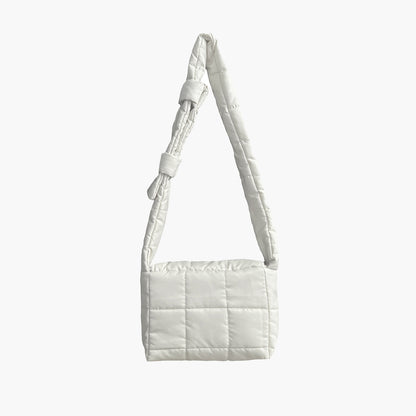 Layer Quilted Bag - Bone