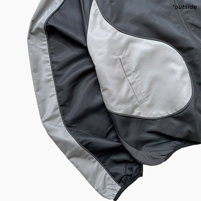 Reversible Nylon Jacket - Black