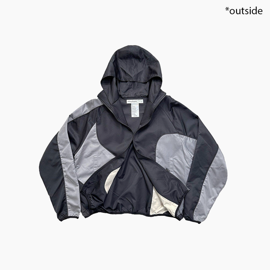 Reversible Nylon Jacket - Black