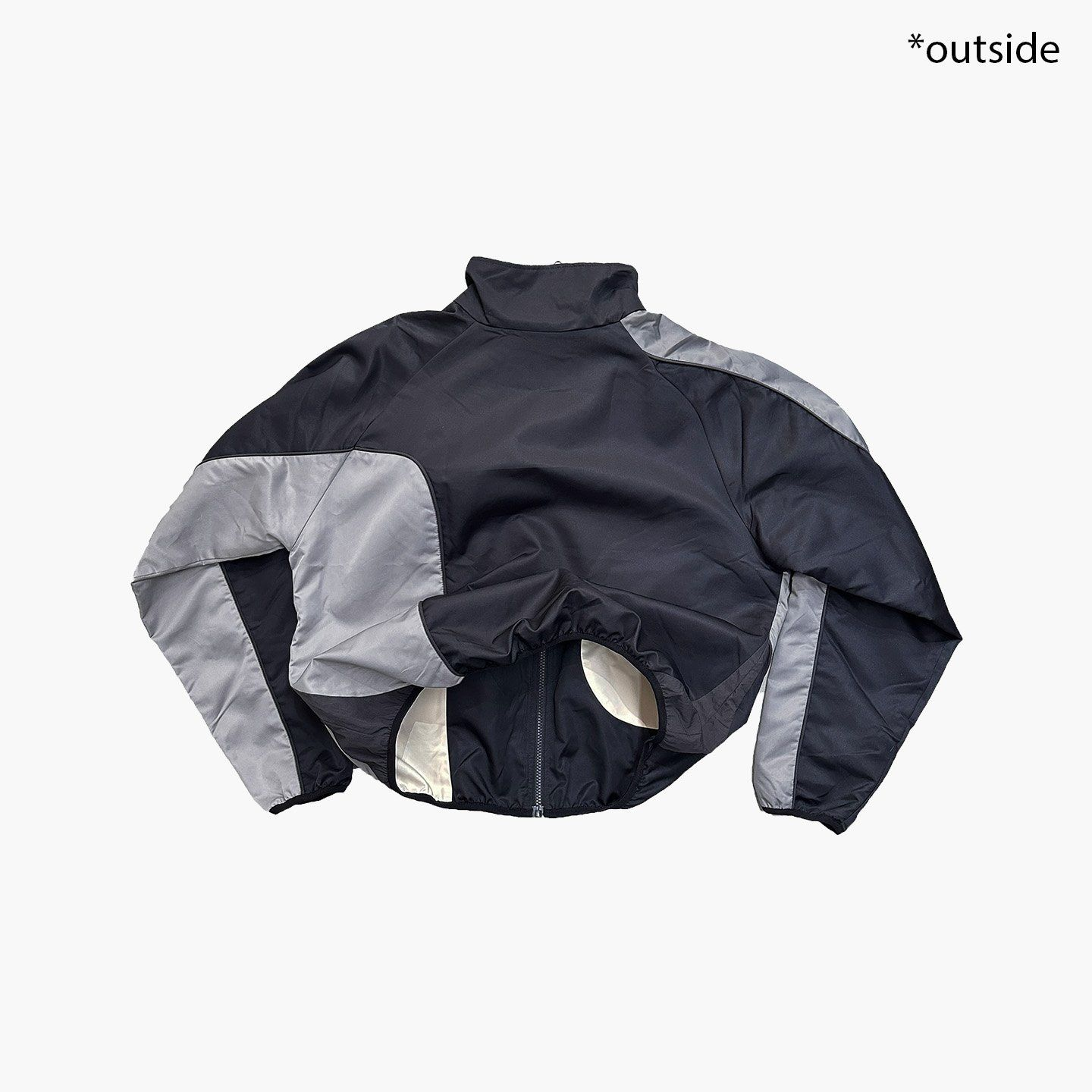 Reversible Nylon Jacket - Black