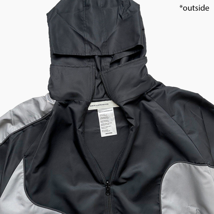 Reversible Nylon Jacket - Black