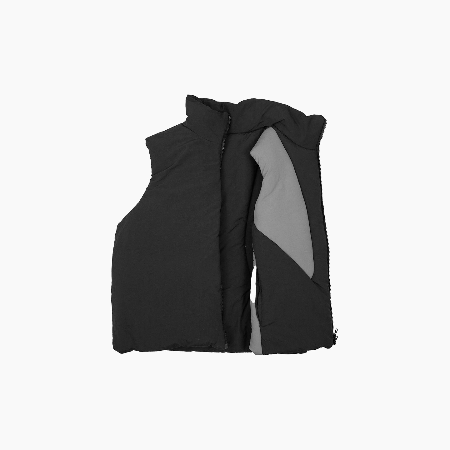 ILSN Puffer Vest - Black