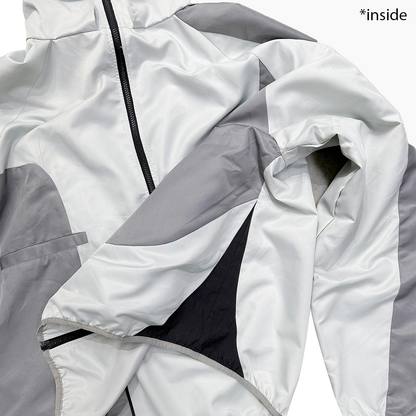 Reversible Nylon Jacket - Light Gray