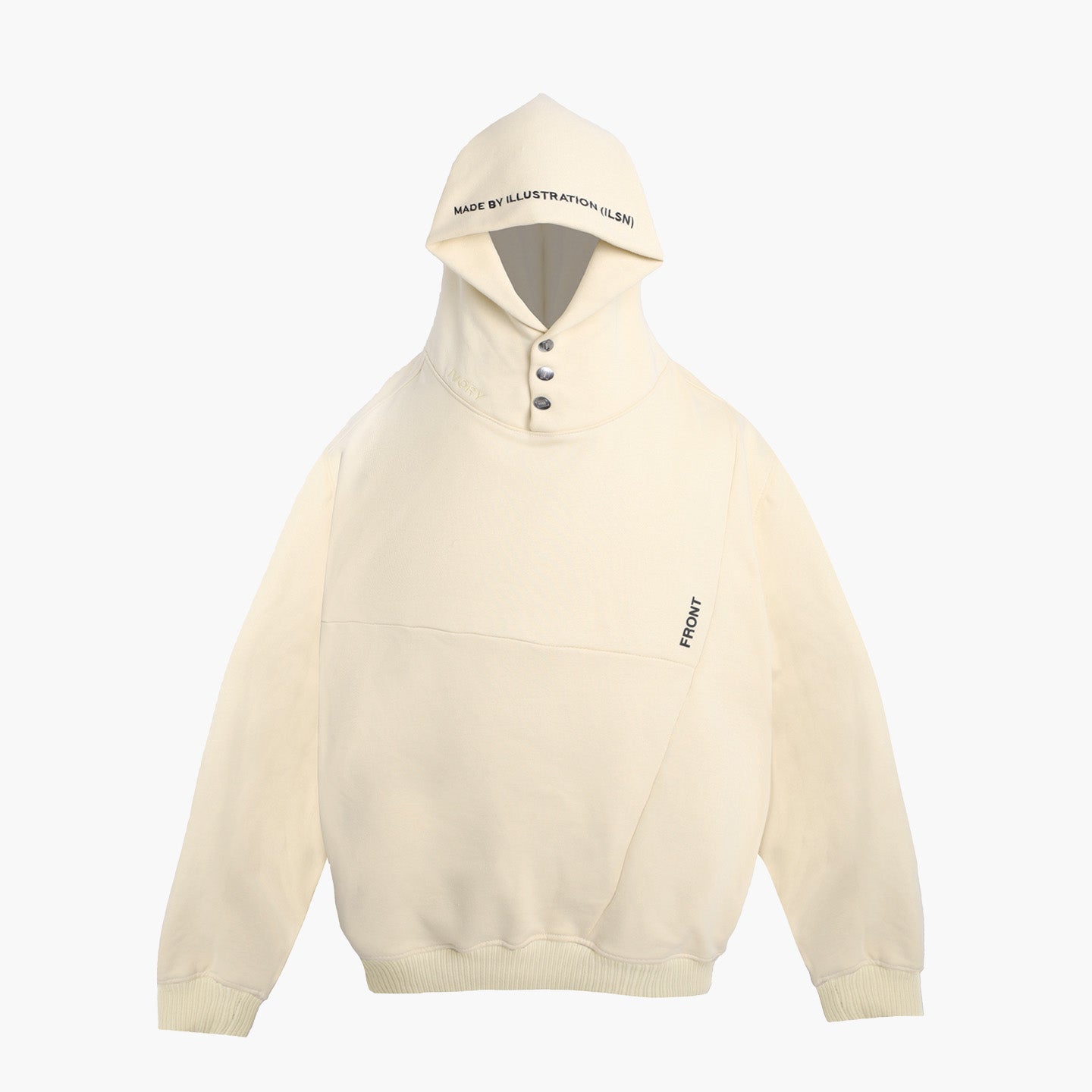 Perpendicular Hoodie - Ivory