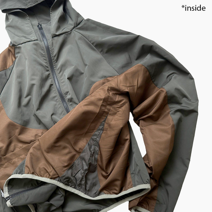 Reversible Nylon Jacket - Olive